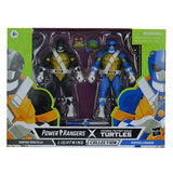 Power Rangers X Teenage Mutant Ninja Turtles Lightning Collection Donatello Black and Leonardo Blue Action Figures