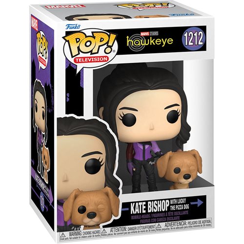 POP & Buddy: Hawkeye Kate Bishop with Lucky the Pizza Dog