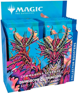 Magic the Gathering Commander Legends Dungeons & Dragons Battle for Baldurs Gate Collector Boosters