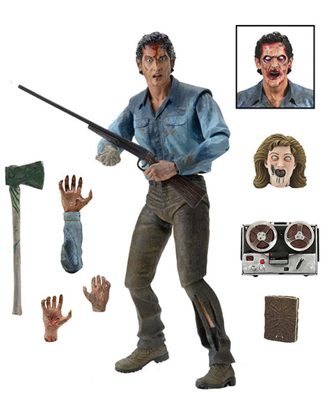 Evil Dead 2  7″ Scale Action Figure  Ultimate Ash