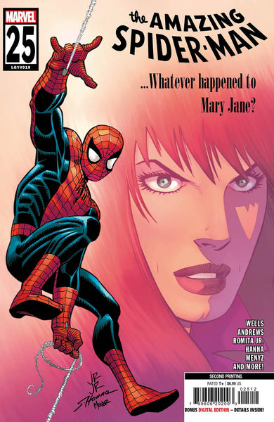 Amazing Spider-Man 25 John Romita Jr. 2nd Print Variant