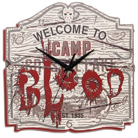 Friday the 13th Welcome to Crystal Lake Clock