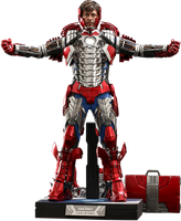 Tony Stark (Mark V Suit Up Version) Deluxe Sixth Scale Figure MMS600