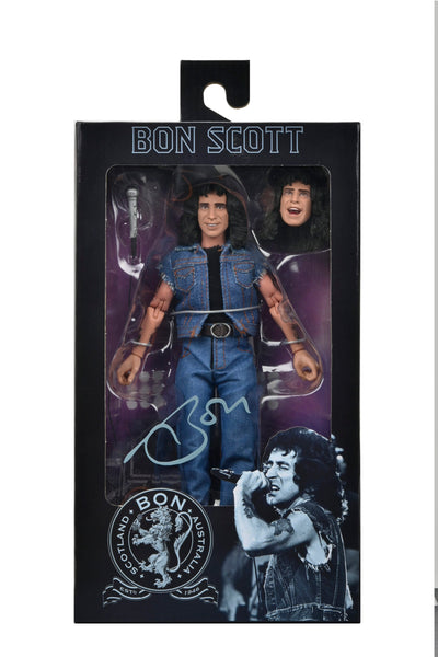 Bon Scott 8” Clothed Action Figure Bon Scott