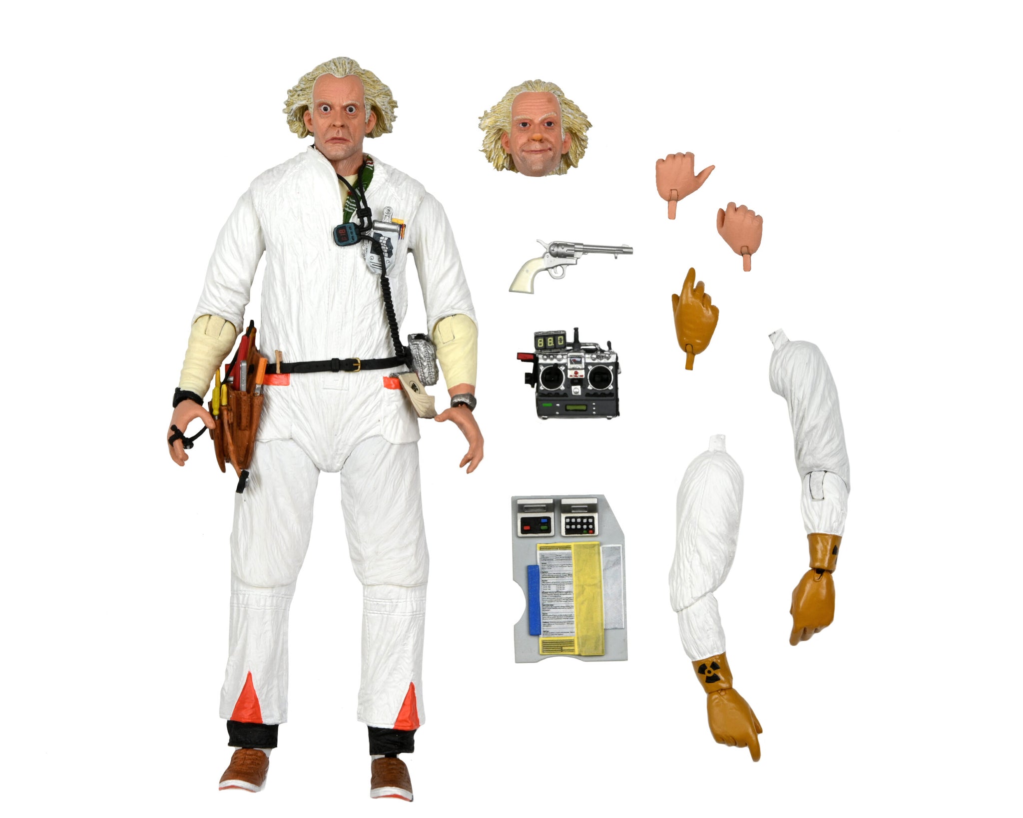 Back To The Future 7” Scale Action Figure Ultimate Doc Brown 1985
