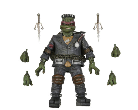 Universal Monsters/Teenage Mutant Ninja Turtles 7” Scale Action Figure Ultimate Raphael as Frankenstein’s Monster