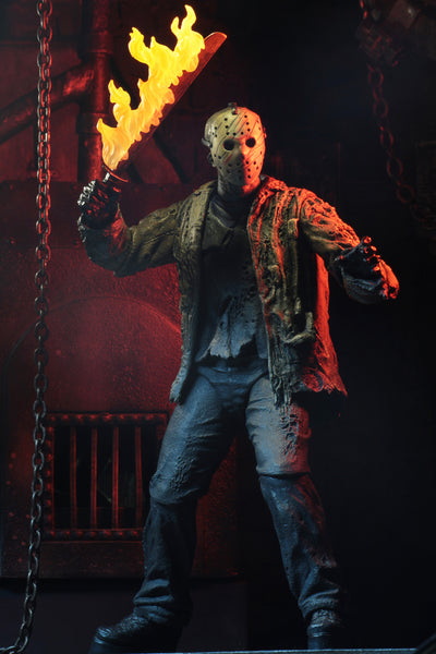 Freddy vs Jason 7” Scale Action Figure Ultimate Jason