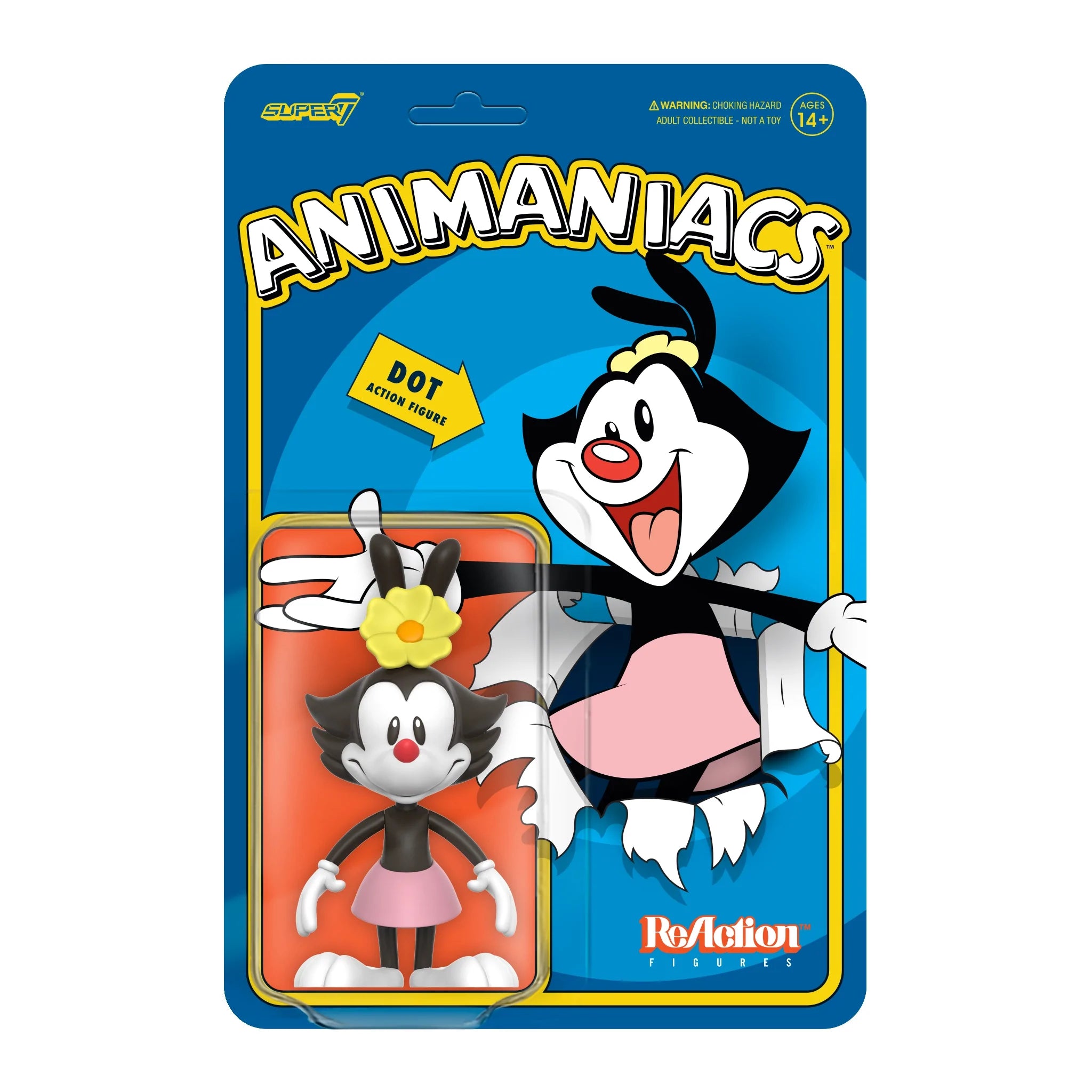 Animaniacs ReAction Figures Dot Warner