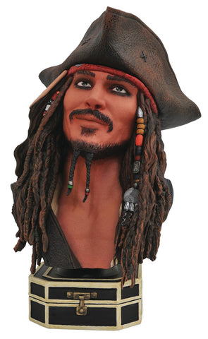 Legends in 3D POTC Jack Sparrow 1/2 scale bust