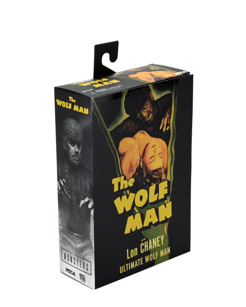 Universal Monsters – 7″ Scale Action Figure – Ultimate Wolf Man (Black & White)