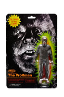 Universal Monsters 7” Scale Action Figures Retro Glow in the Dark The Wolfman