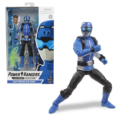 Power Rangers Lightning Collection Beast Morphers Blue Ranger Figure