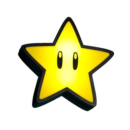 Super Mario Super Star Light with Sound Lamp