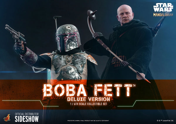 Star Wars Boba Fett (Deluxe Version) Sixth Scale Figure Set from the Mandalorian TMS034