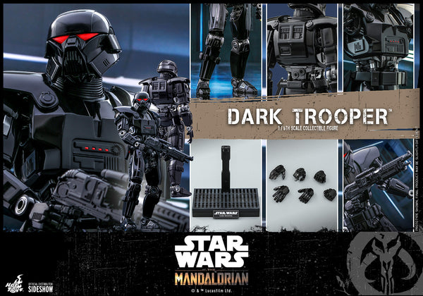 Star Wars Dark Trooper Sixth Scale Figure from the Mandalorian