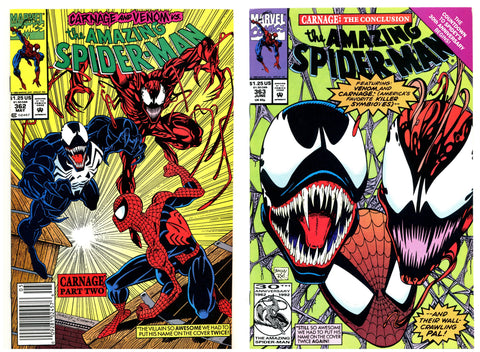 Amazing Spider-Man 362 & 363 set of 2