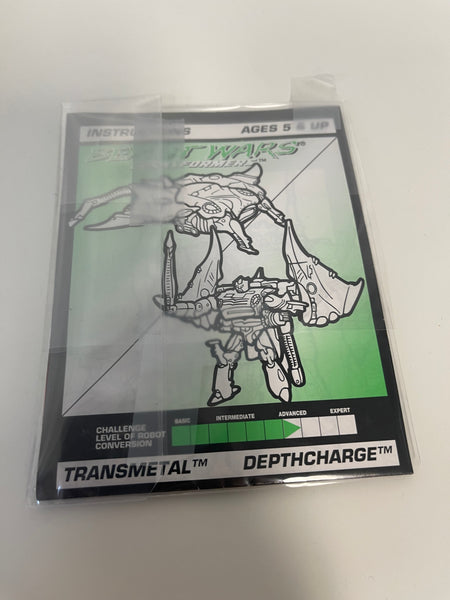 Transformers Beast Wars Transmetal Depth Charge