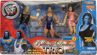 WWF Wrestle Mania X8 Billion Dollar Trio Three Figure Boxed Set