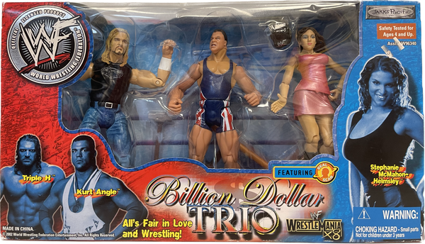 WWF Wrestle Mania X8 Billion Dollar Trio Three Figure Boxed Set – Big Ben's  Comix Oasis