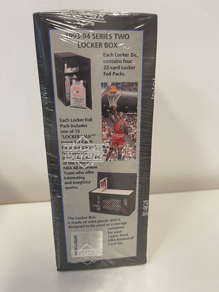 Upper Deck 1993-94 Series Two NBA Basketball Cards Locker Series Box