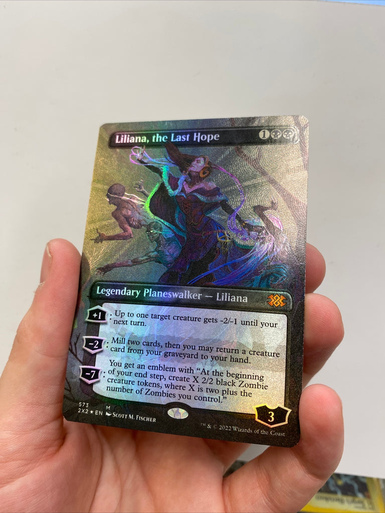 PSA9 テクスチャーFoil Liliana the Last Hope-