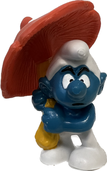 Smurfs 20118 Mushroom Umbrella Smurf