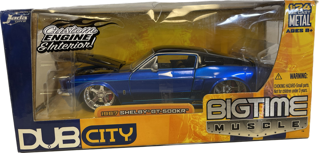 Jada Toys Big City Muscle Dub City 1967 Shelby GT-500KR 1:24 – Big