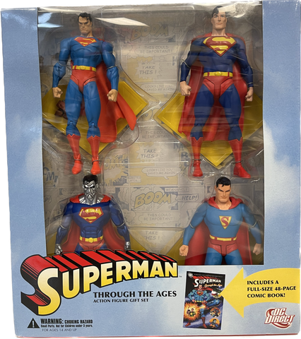Superman Through The Ages Action Figure Gift Set