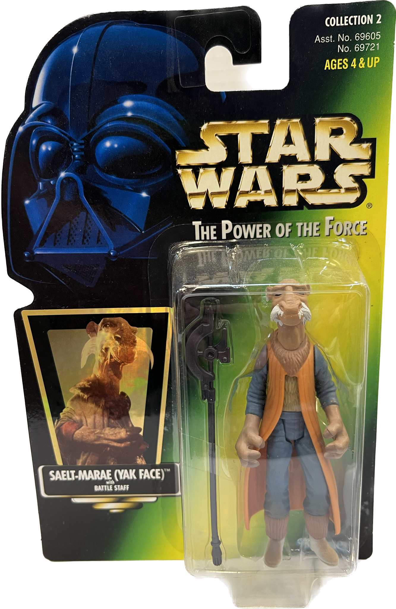 Star Wars Power of the Force Saelt-Marae (Yak Face)