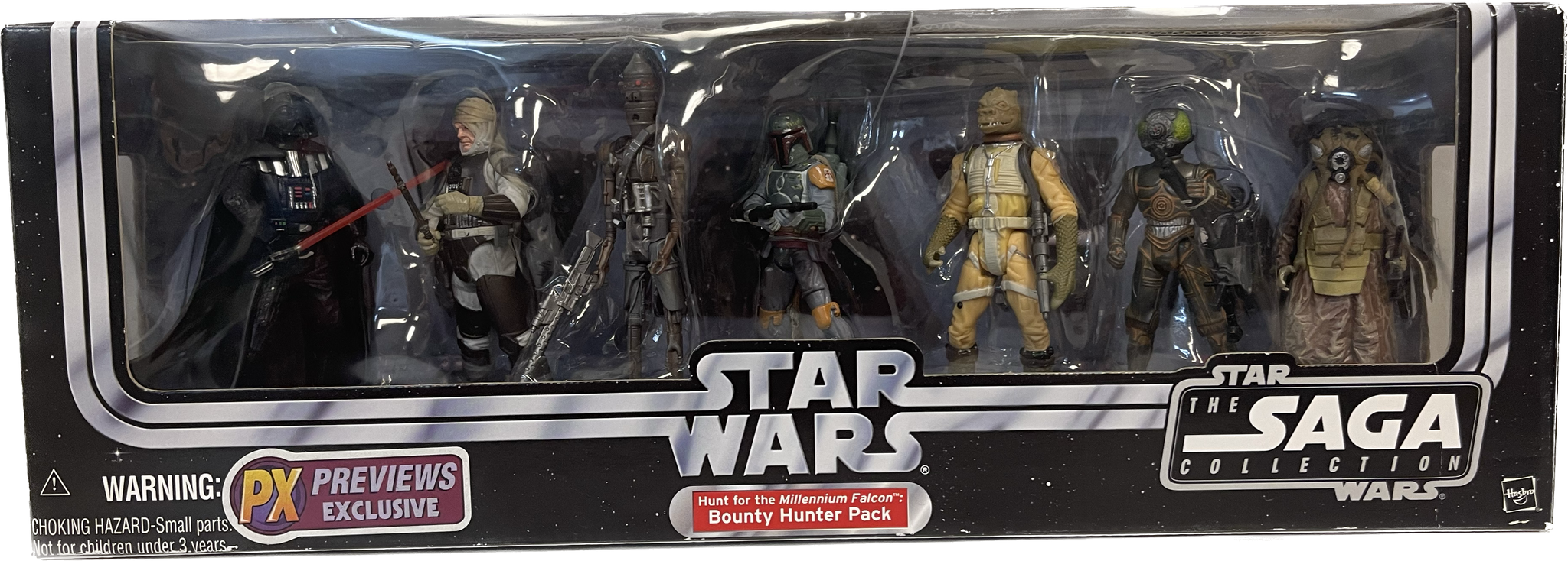 Star Wars Saga Collection Hunt For The Millennium Falcon Bounty Hunter Pack