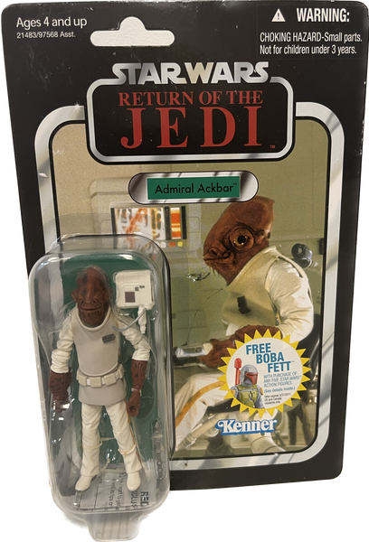 Star Wars Vintage Collection Return Of The Jedi Admiral Ackbar VC22