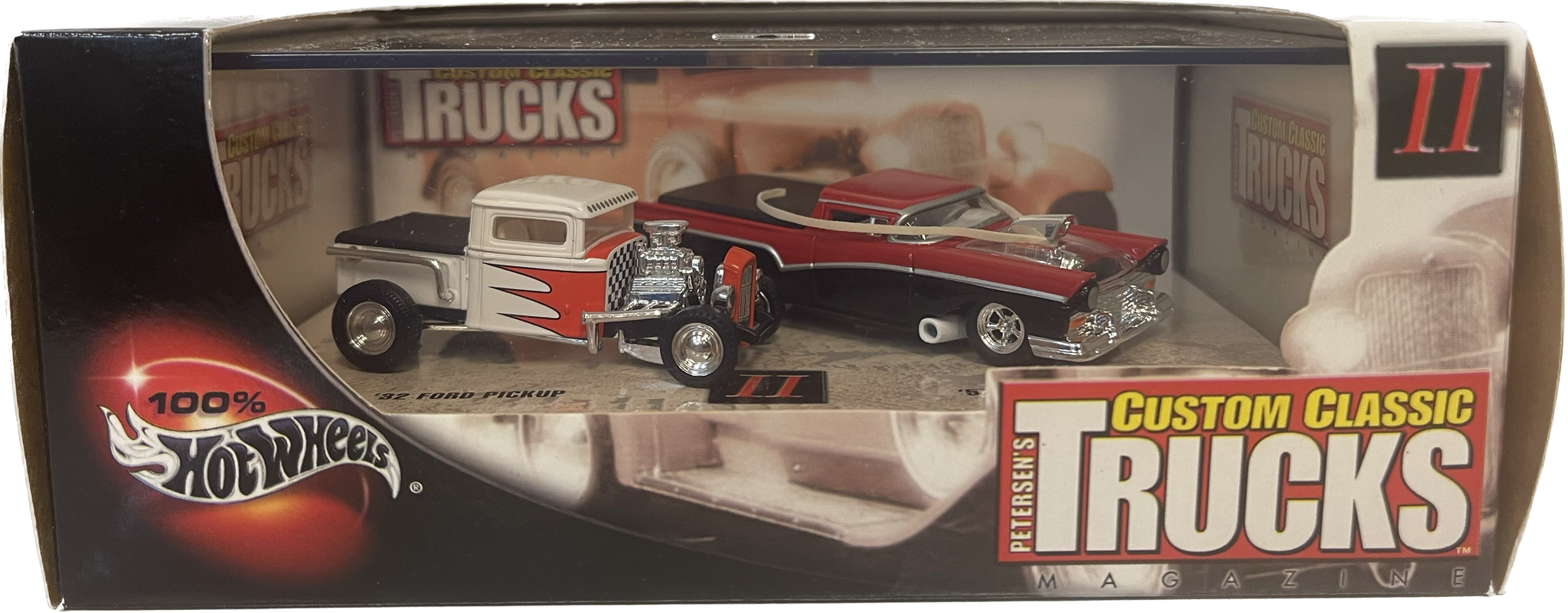 Hot Wheels Petersen's Custom Classic Trucks '32 Ford Pickup & '57