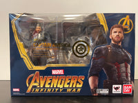 S.H.Figuarts Avengers Infinity War Captain America & Tamashii Effect Explosion