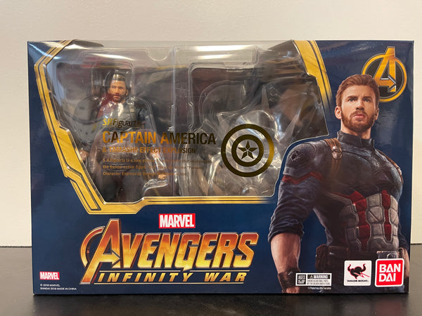 S.H.Figuarts Avengers Infinity War Captain America Tamashii