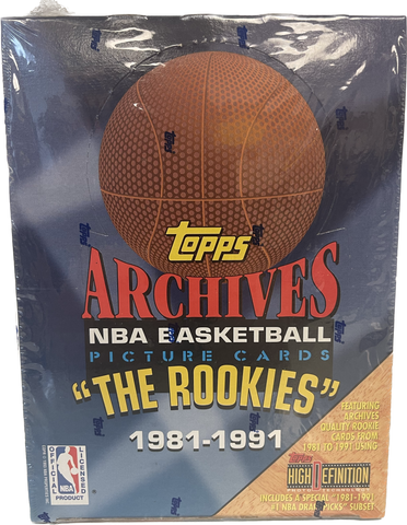 Topps Archives NBA Basketball Picture Cards "The Rookies" 1981-1991