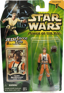 Star Wars Power of the Jedi Luke Skywalker X-Wing Pilot