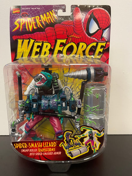 Spider-Man Web Force Spider-Smash Lizard