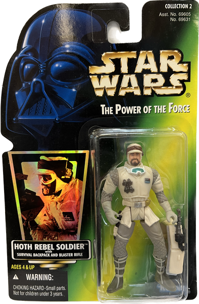 Star Wars Power of the Force Hoth Rebel Solder