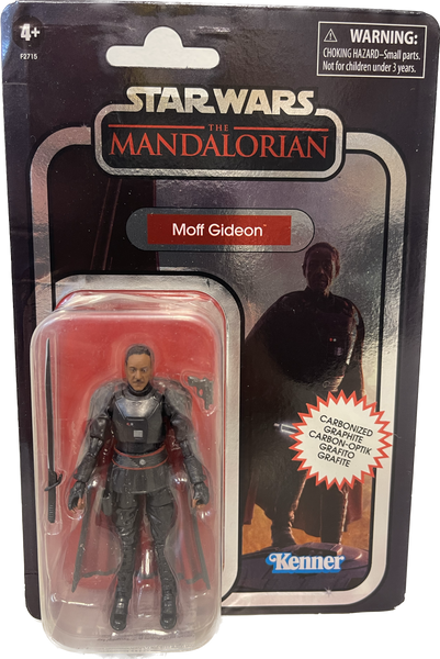 Star Wars Vintage Collection The Mandalorian Moff Gideon Carbonized Graphite