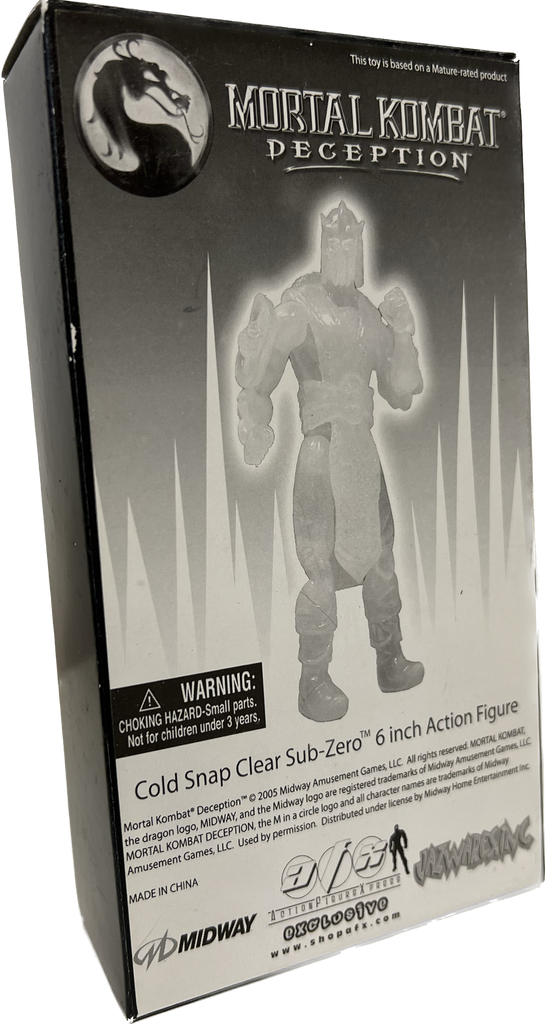 Mortal Kombat Deception Exclusive Action Figure Cold Snap SubZero