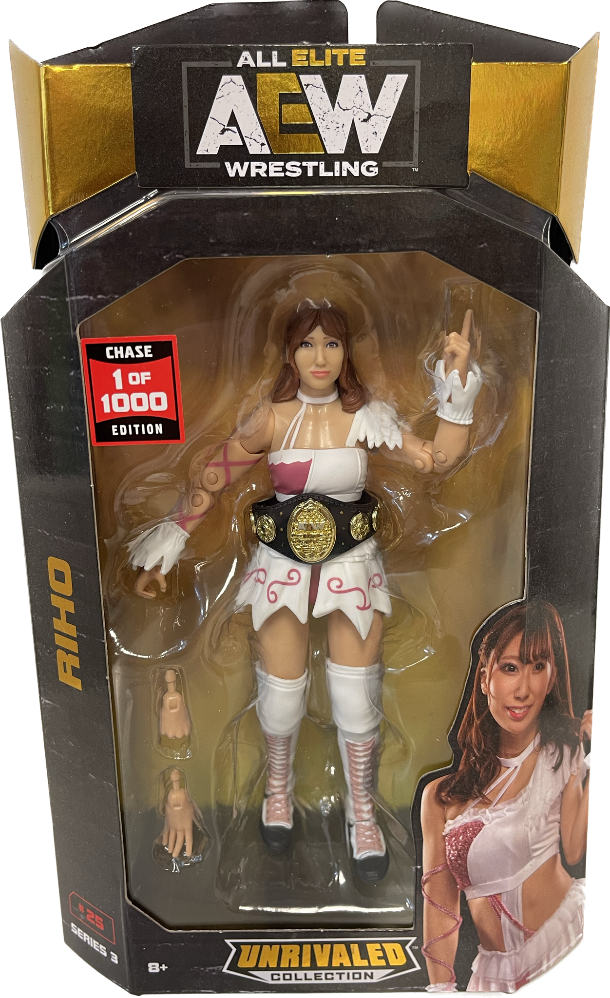 AEW Unrivaled Collection Series 3 #25 Riho Figure 1 Of 1000