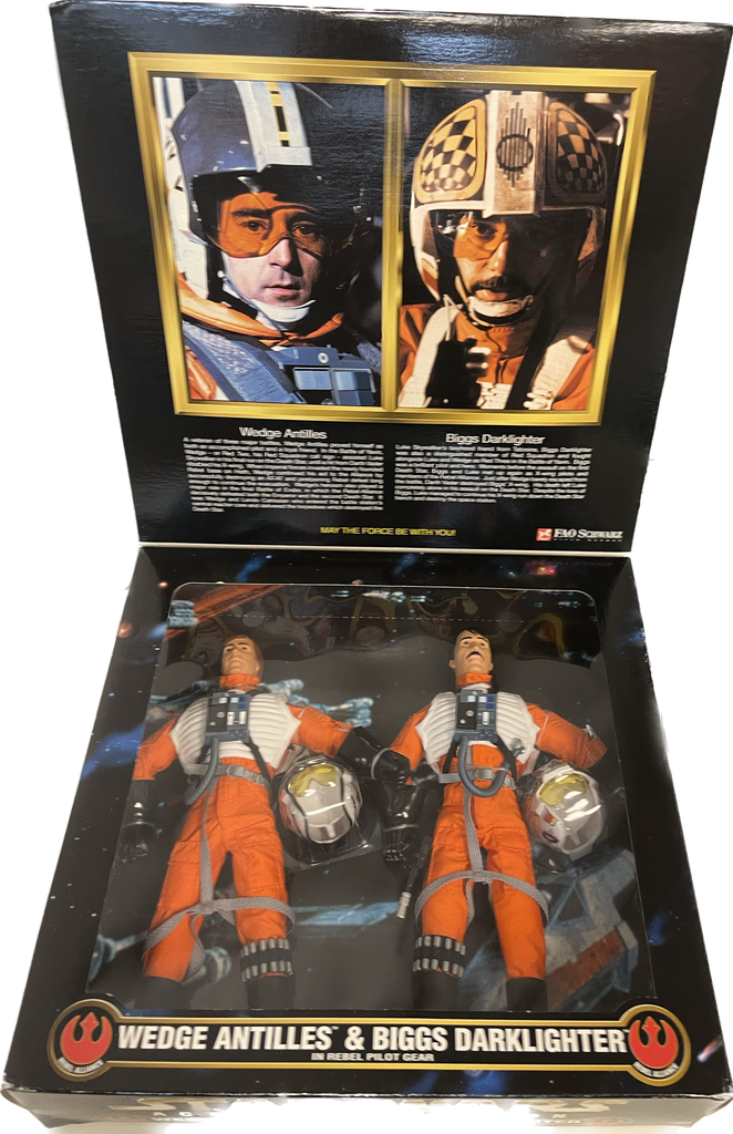 Star Wars Action Collection Series 12 inch Wedge Antilles & Biggs