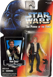 Star Wars Power of the Force Han Solo with Blaster Pistol
