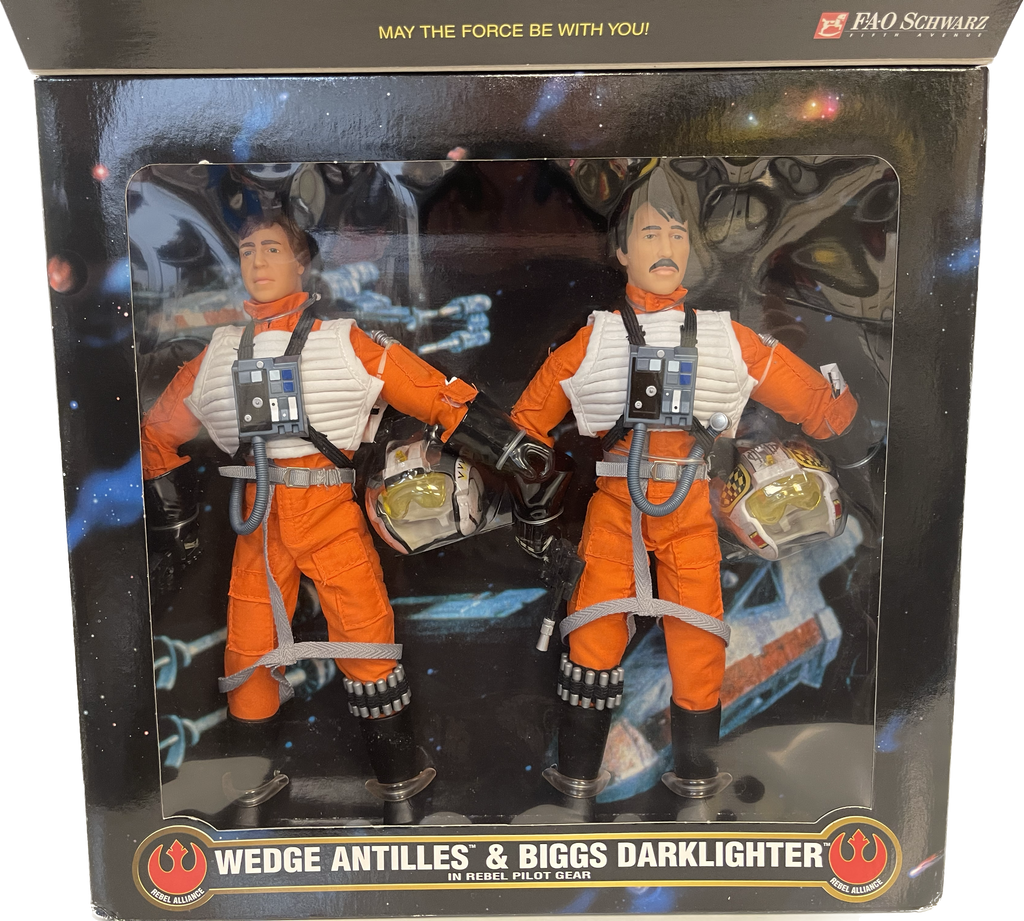 Star Wars Action Collection Series 12 inch Wedge Antilles & Biggs