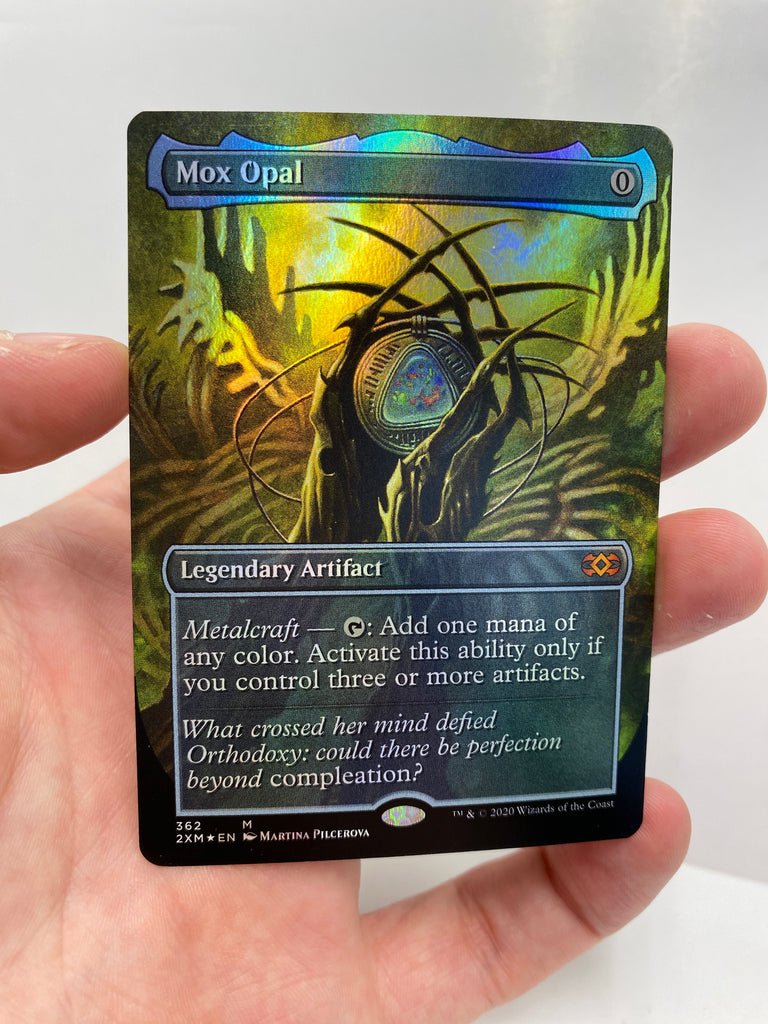 Mox Opal Borderless Double Masters Foil – Big Ben's Comix Oasis