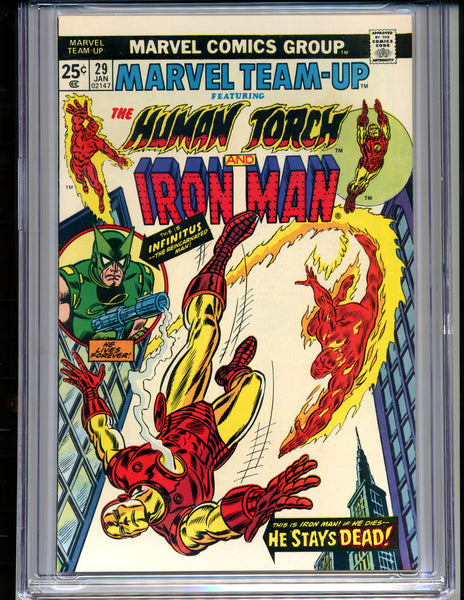 Marvel Team Up #29 CGC Graded 9.2