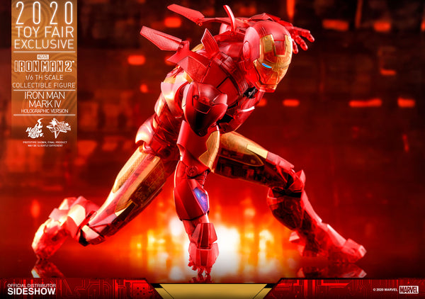 Iron Man Mark IV (Holographic Version) Sixth Scale Figure MMS568