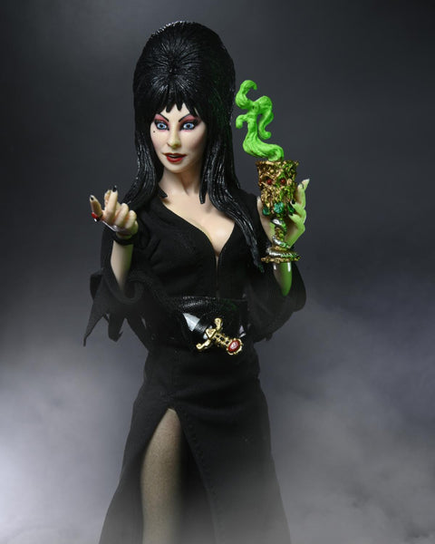 Elvira Mistress Of The Dark Clothed Figure Neca