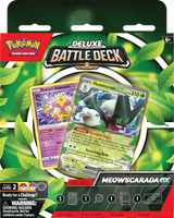 Deluxe Battle Deck: Quaquaval ex & Meowscarada ex YOU CHOOSE!