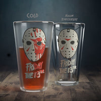 Friday The 13th Cold Change Decal Glass